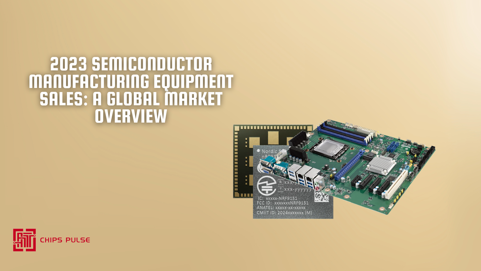 2023 Semiconductor Manufacturing Equipment Sales